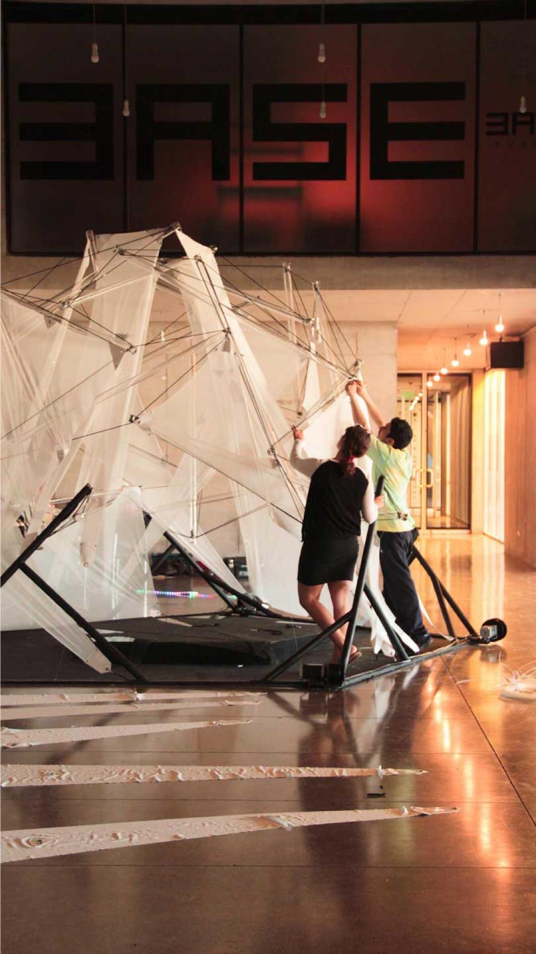 Menor en arquitectura efímera