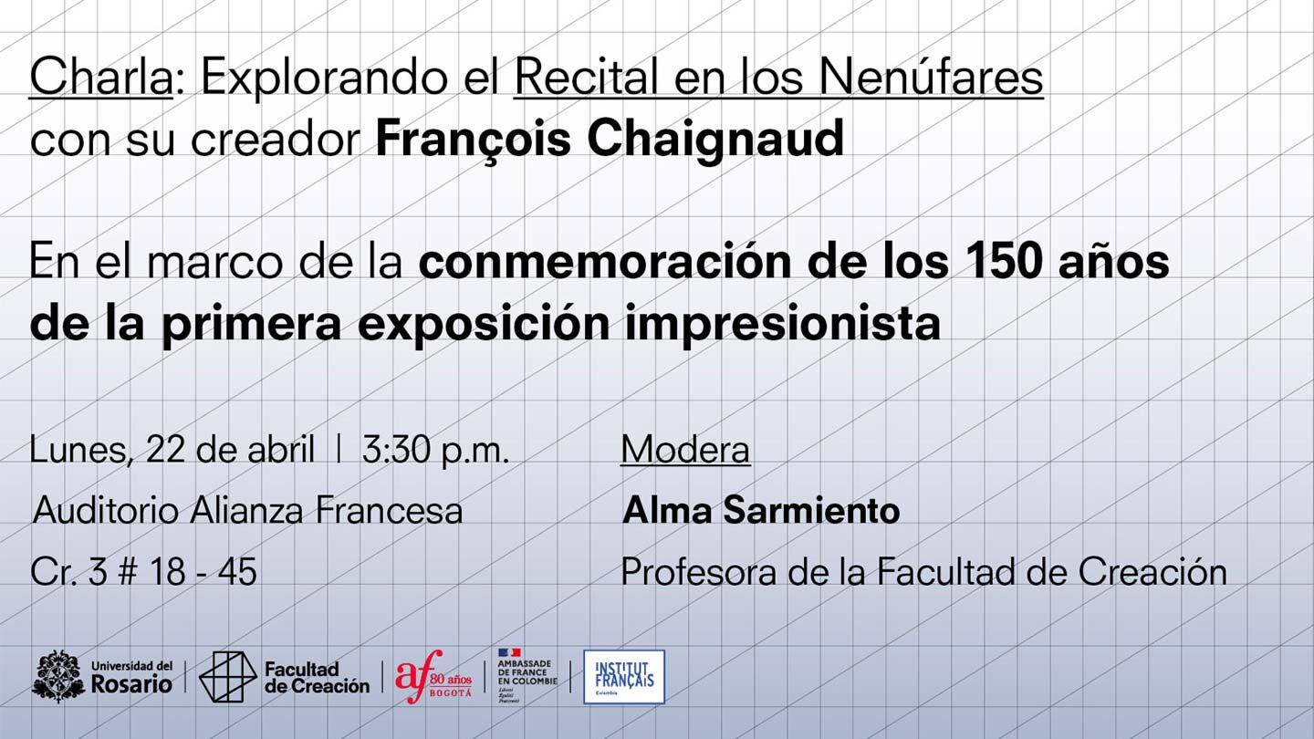 Explorando el Recital en los Nenúfares con su creador François Chaignaud