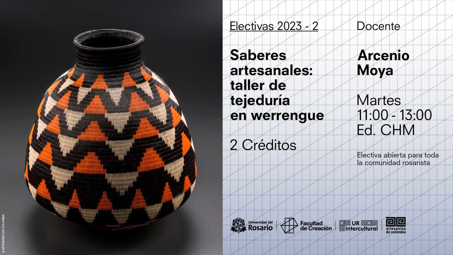 Saberes artesanales: taller de tejeduría en werregue