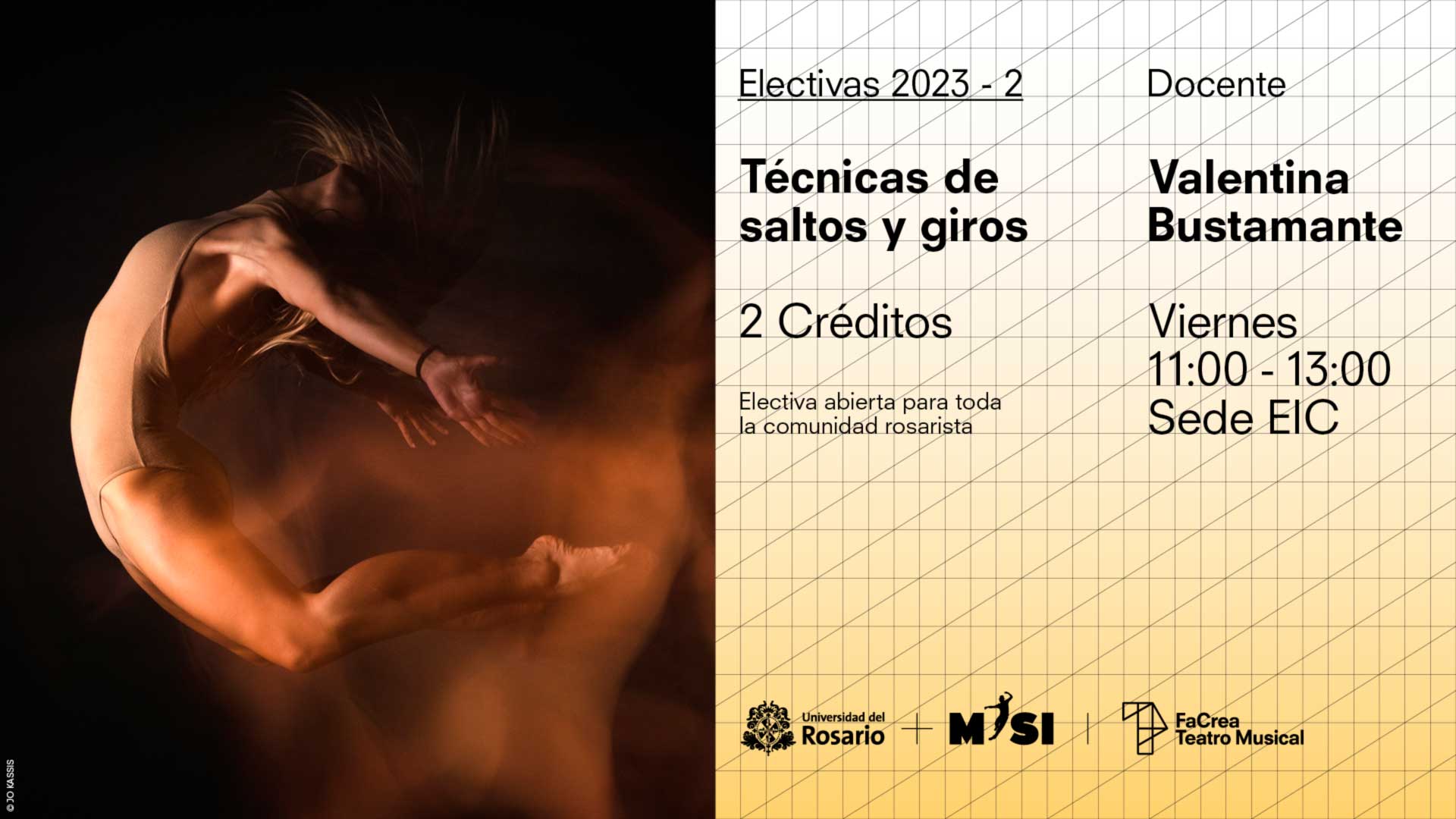 Técnicas de saltos y giros