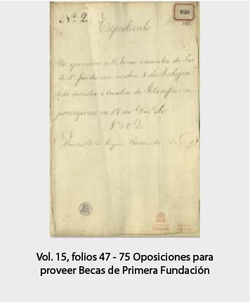Docuemneto Nombramiento de beca en el Colegio Mayor del Rosario