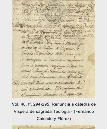 Docuemneto Nombramiento de beca en el Colegio Mayor del Rosario