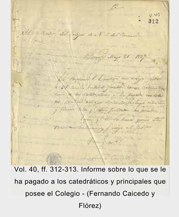 Docuemneto Nombramiento de beca en el Colegio Mayor del Rosario