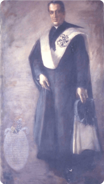 Retrato de Monseñor Rafael María Carrasquilla, 1904. AHUR, Álbum 6.1, Foto 002.