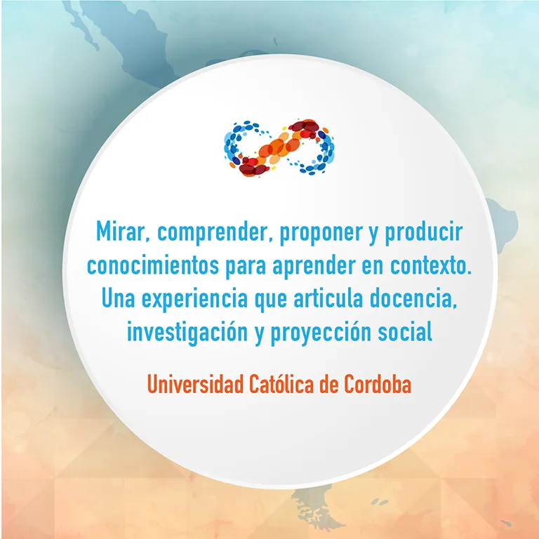 Premio de Innovación en Educación - Mirar, comprender, proponer y producir