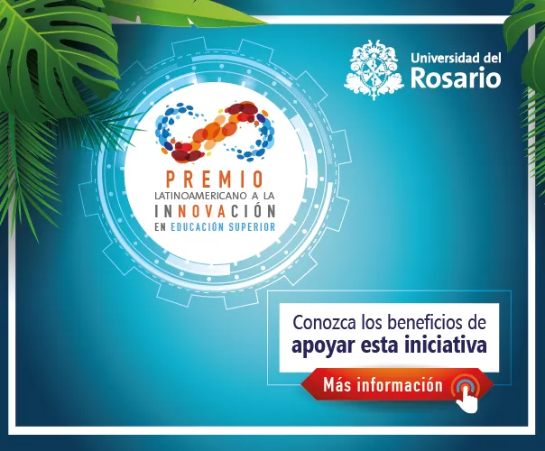 Premio Latinoamericano a la Innovación en Educación Superior - Banner de beneficios
