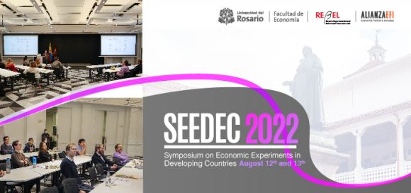 La Universidad del Rosario anfitrión por primera vez del Symposium on Economic Experiments in Developing Countries (SEEDEC) img banner