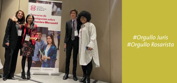 El equipo de la Facultad de Jurisprudencia, ganó el Concurso de Investigación sobre Costumbre Mercantil 2022 img banner