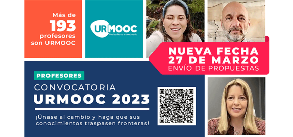 Convocatoria URMOOC 2023  