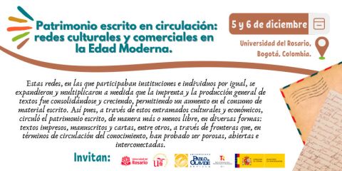 Congreso Patrimonio escrito en circulación