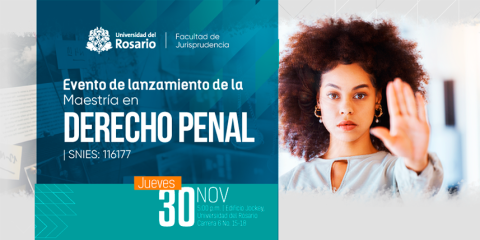 Lanzamiento de la Maestría en Derecho Penal
